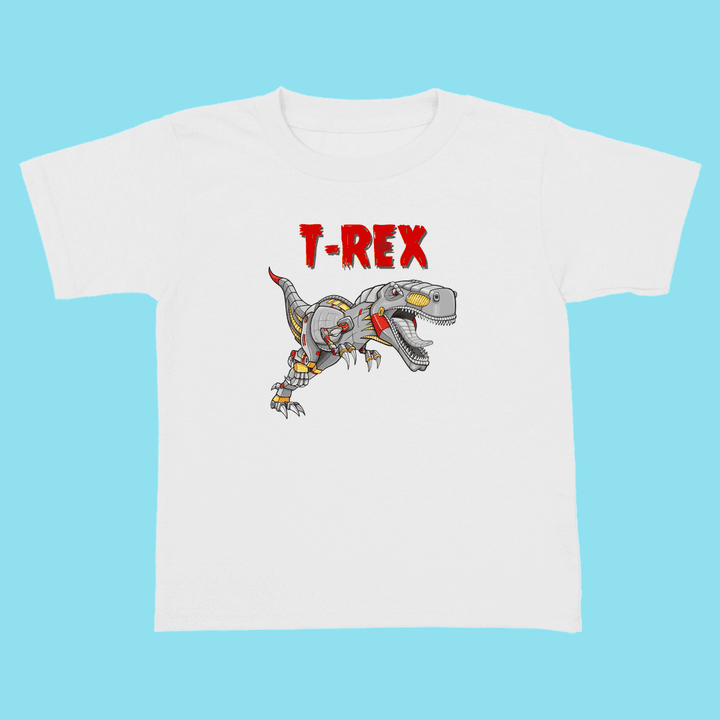 Toddler Robot T-Rex T-Shirt | Jurassic Studio