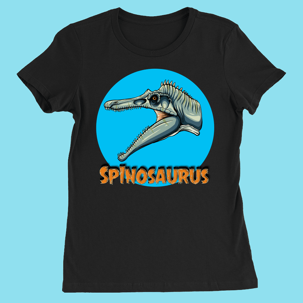 Women Spinosaurus Head T-Shirt | Jurassic Studio