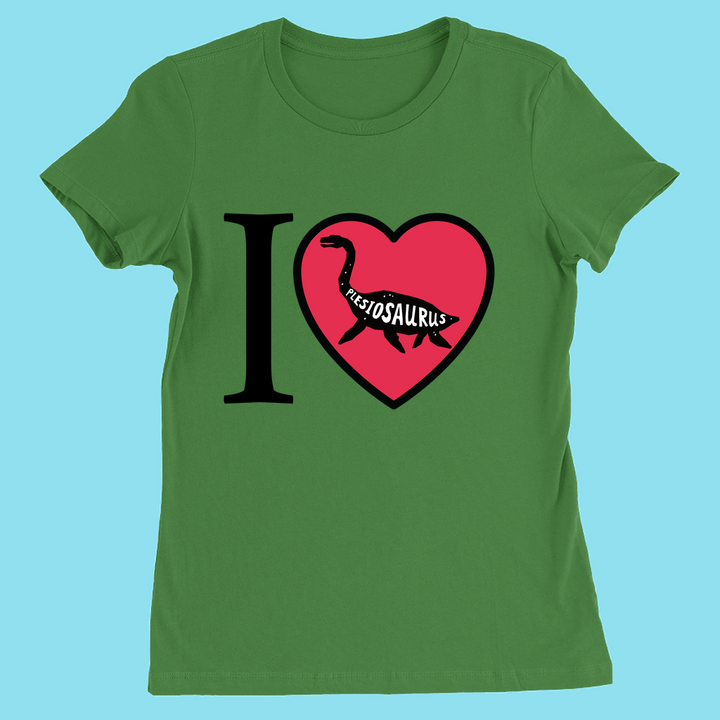 Women I Love Plesiosaurus T-Shirt | Jurassic Studio