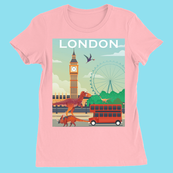 Women London T-Shirt | Jurassic Studio