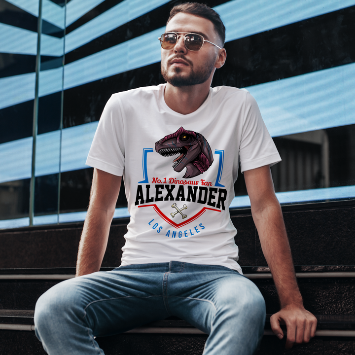 N.1 Allosaurus Fan Custom Men T-Shirt | Jurassic Studio