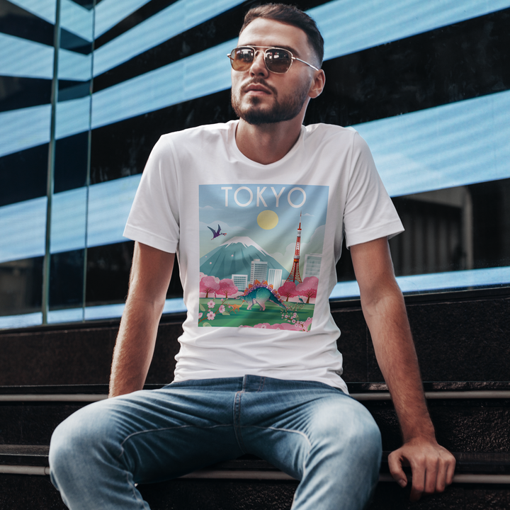 Men Tokyo T-Shirt | Jurassic Studio