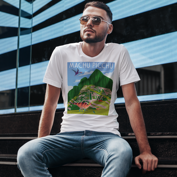 Men Machu Picchu T-Shirt | Jurassic Studio