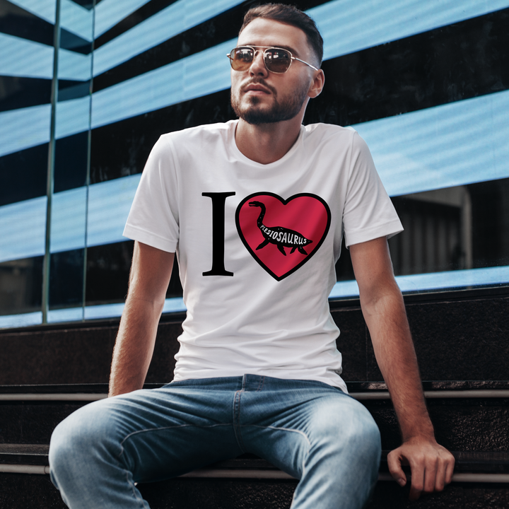 Men I Love Plesiosaurus T-Shirt | Jurassic Studio