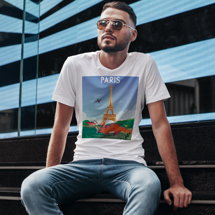 Men Paris T-Shirt | Jurassic Studio
