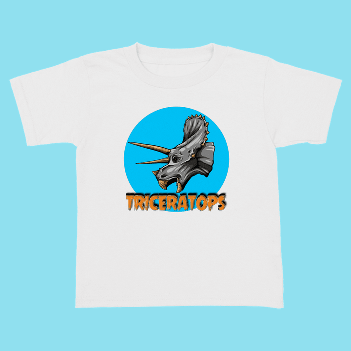 Toddler Triceratops Heads T-Shirt | Jurassic Studio