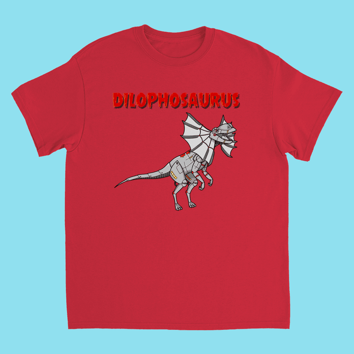 Kids Robot Dilophosaurus T-Shirt | Jurassic Studio