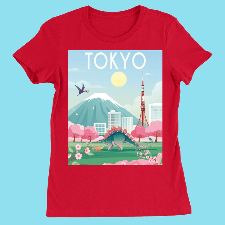 Women Tokyo T-Shirt | Jurassic Studio