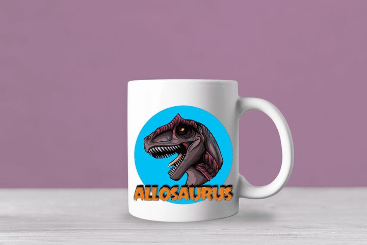 Allosaurus Portrait Mug | Jurassic Studio