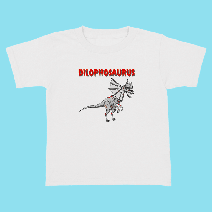 Toddler Robot Dilophosaurus T-Shirt | Jurassic Studio