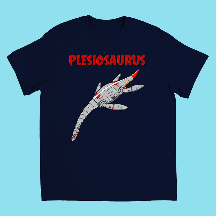 Kids Robot Plesiosaurus T-Shirt | Jurassic Studio