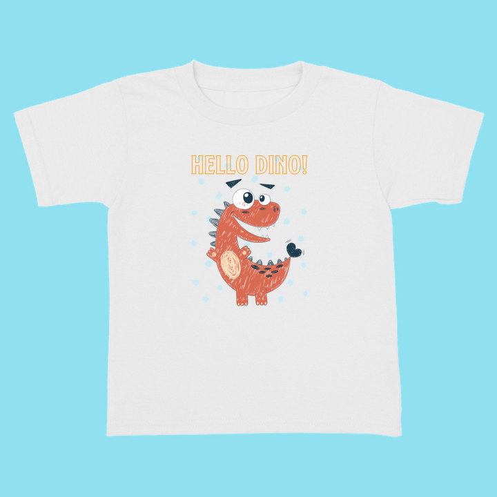 Toddler Baby Brown Dino T-Shirt | Jurassic Studio