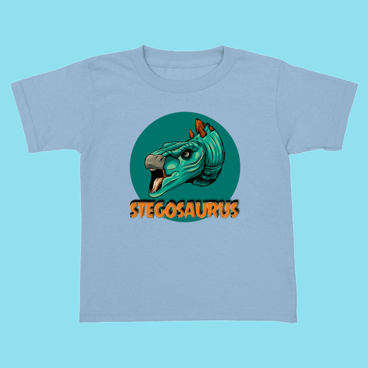 Toddler Stegosaurus Head T-Shirt | Jurassic Studio