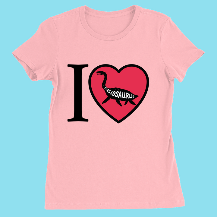 Women I Love Plesiosaurus T-Shirt | Jurassic Studio