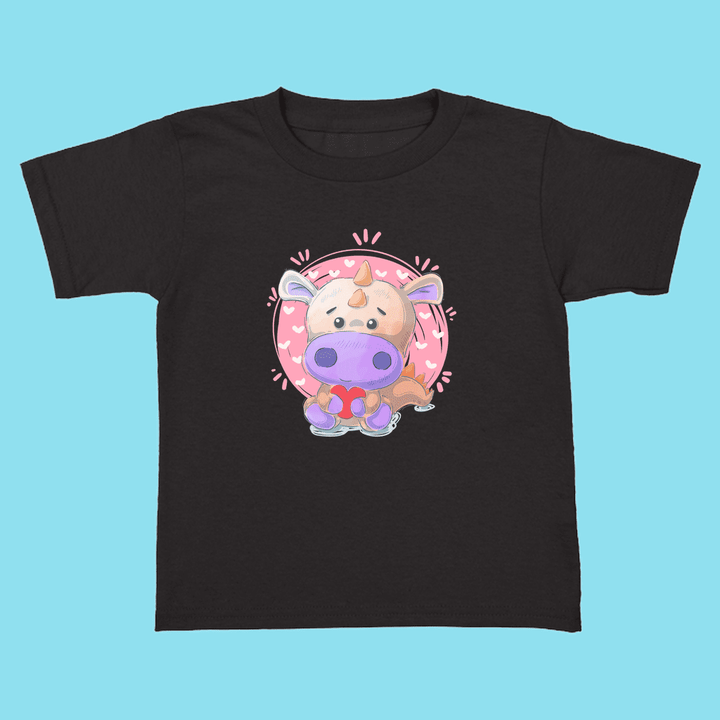 Toddler Pink Baby Dino T-Shirt | Jurassic Studio