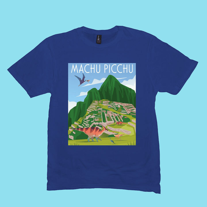 Men Machu Picchu T-Shirt | Jurassic Studio