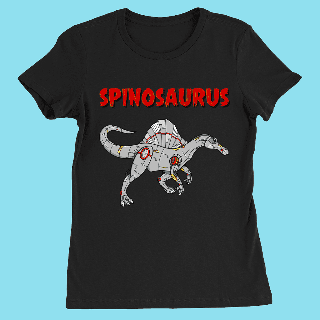 Women Robot Spinosaurus T-Shirt | Jurassic Studio