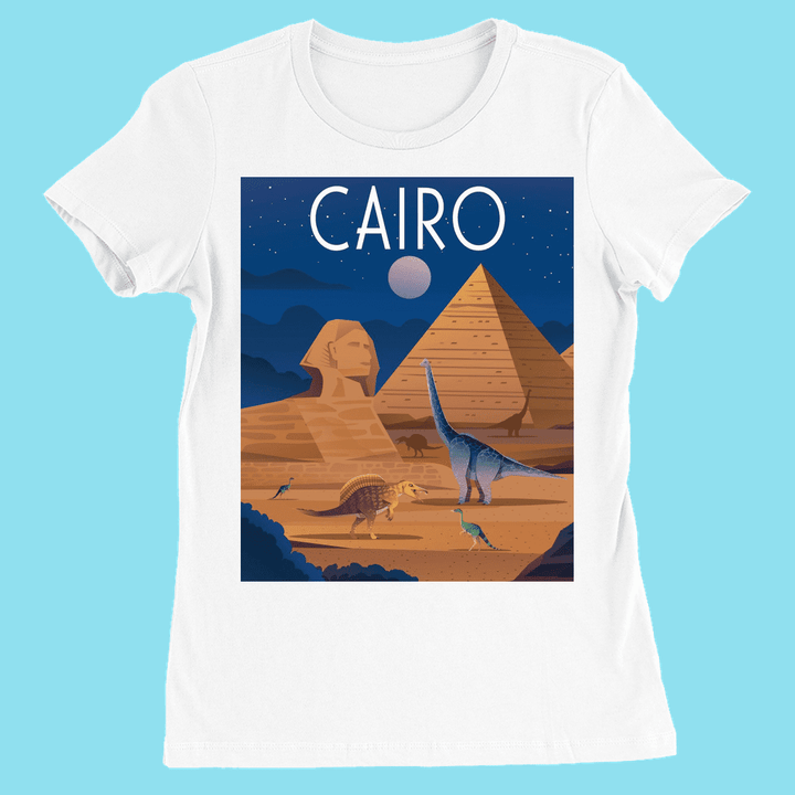Women Cairo T-Shirt | Jurassic Studio