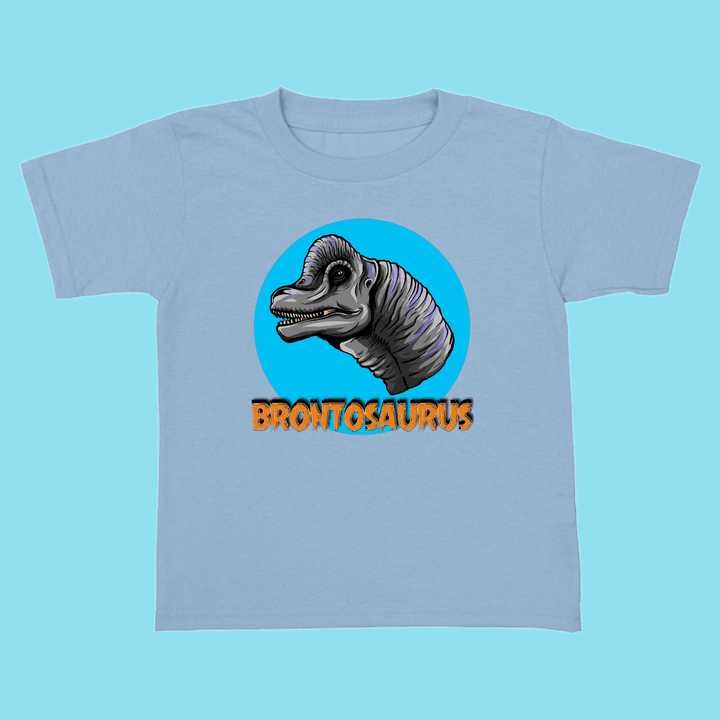 Toddler Brontosaurus Head T-Shirt | Jurassic Studio
