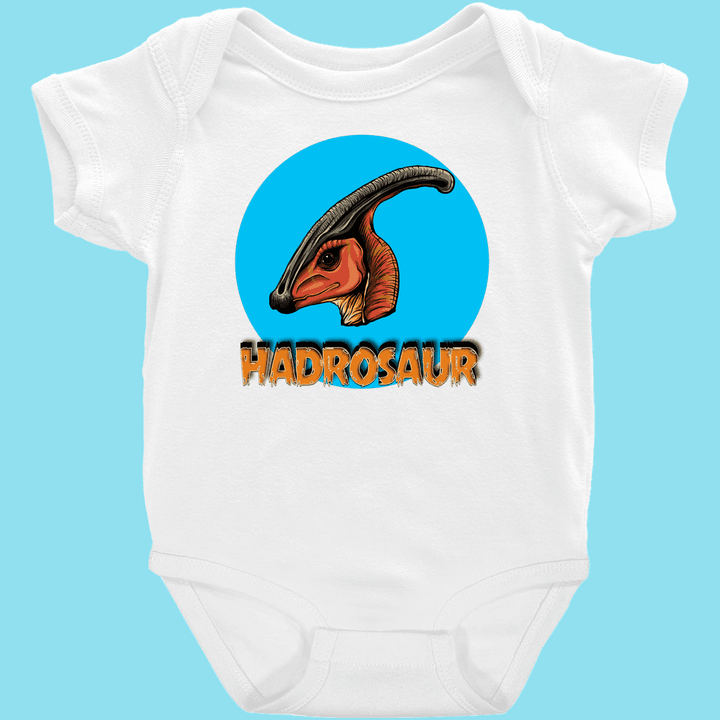 Toddler Hadrosaur Head Onesie | Jurassic Studio