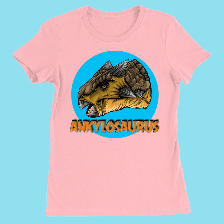 Women Ankylosaurus Head T-Shirt | Jurassic Studio