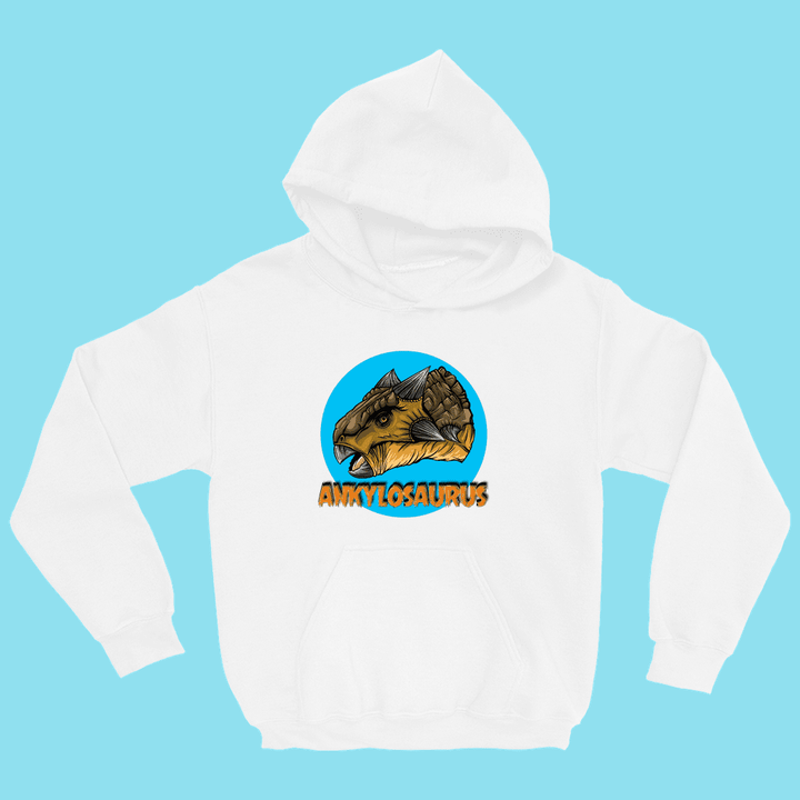Kids Ankylosaurus Head Hoodie | Jurassic Studio
