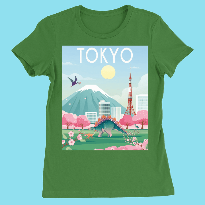 Women Tokyo T-Shirt | Jurassic Studio