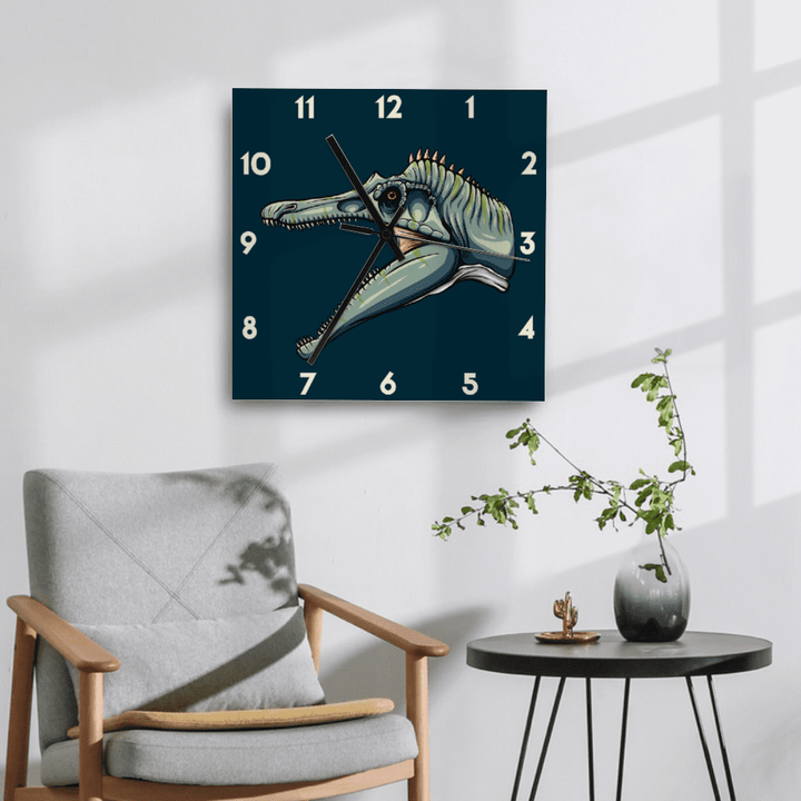 11 Inch Spinosaurus Wall Art Clock | Jurassic Studio