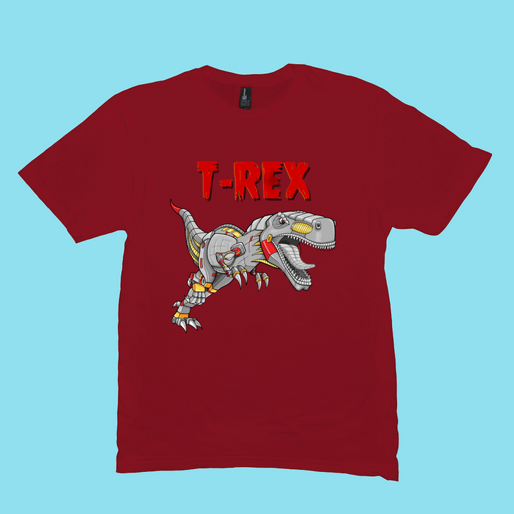 Men Robot T-Rex T-Shirt | Jurassic Studio