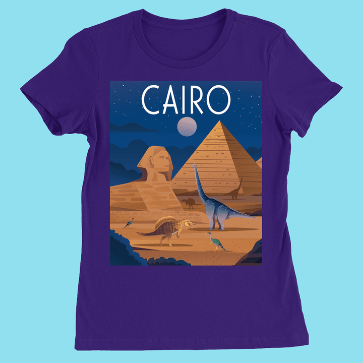Women Cairo T-Shirt | Jurassic Studio