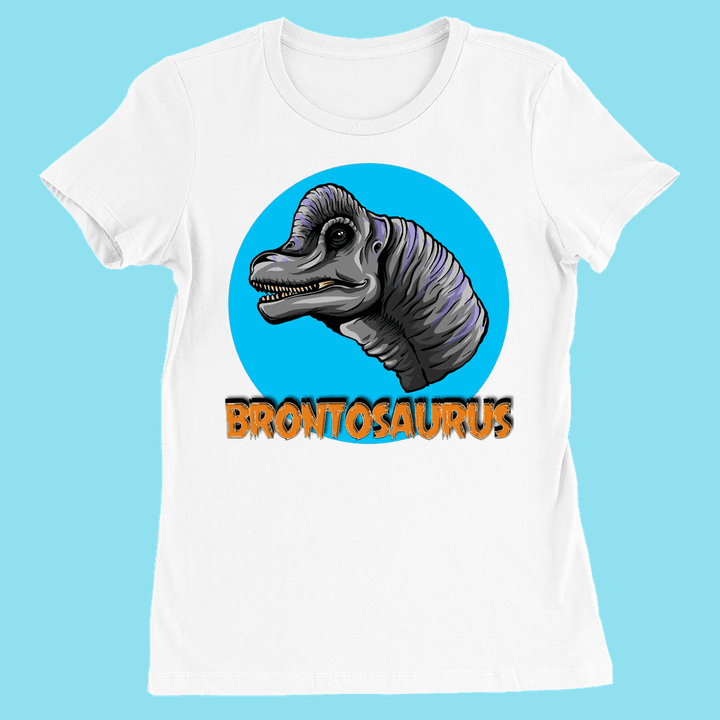 Women Brontosaurus Head T-Shirt | Jurassic Studio
