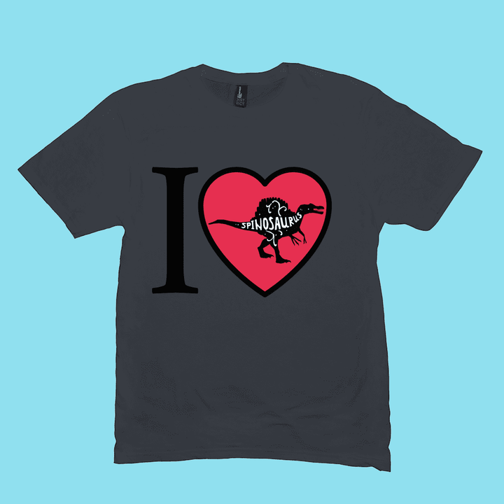 Men I Love Spinosaurus T-Shirt | Jurassic Studio