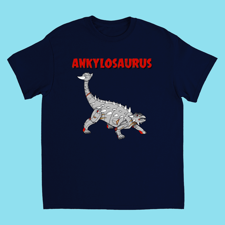 Kids Robot Ankylosaurus T-Shirt | Jurassic Studio