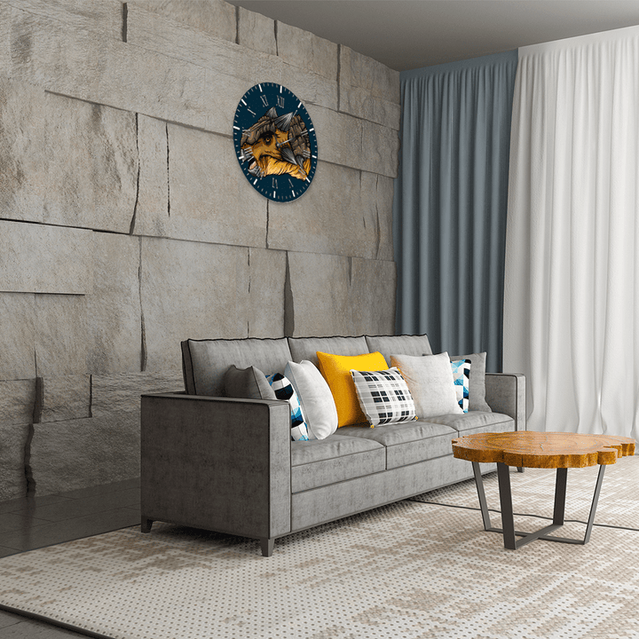 15 Inch Ankylosaurus Wall Art Clock | Jurassic Studio