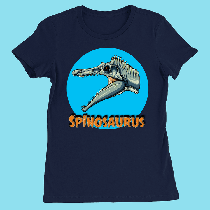 Women Spinosaurus Head T-Shirt | Jurassic Studio