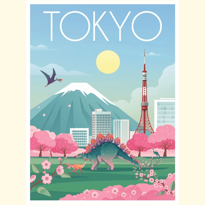 Tokyo Poster | Jurassic Studio