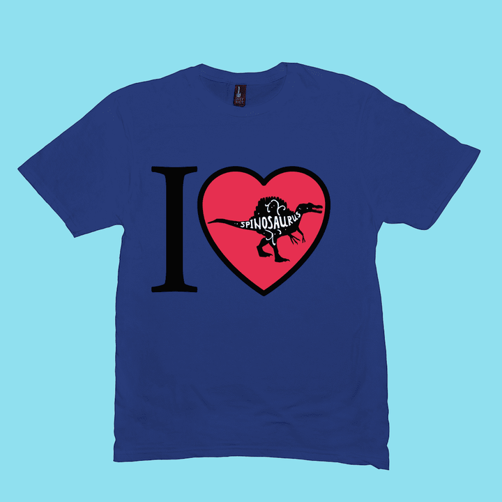 Men I Love Spinosaurus T-Shirt | Jurassic Studio