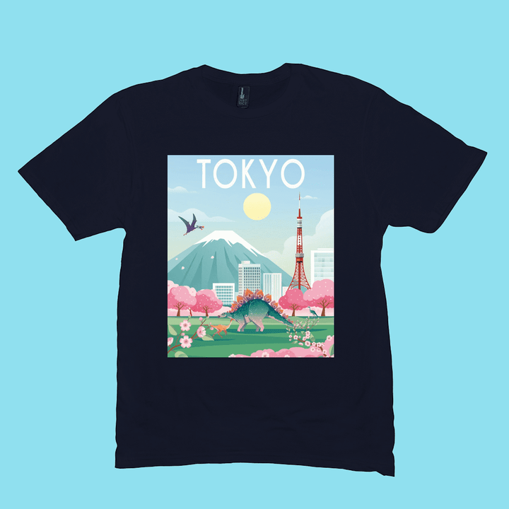 Men Tokyo T-Shirt | Jurassic Studio