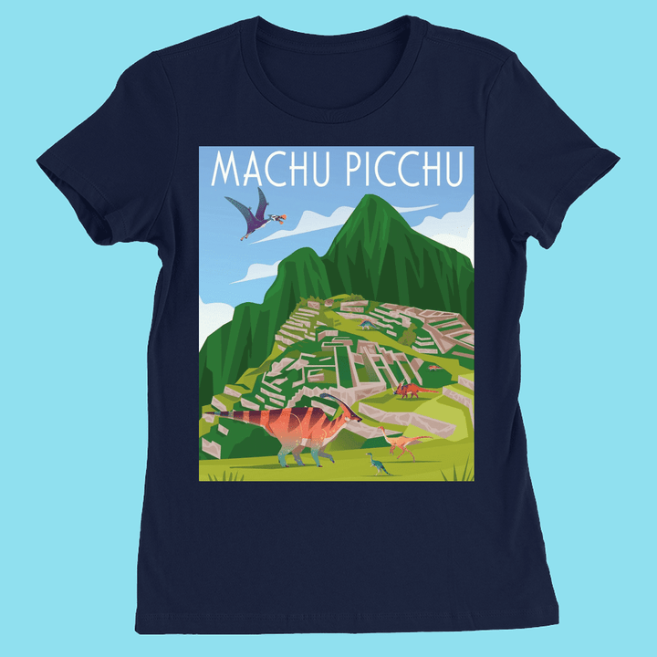 Women Machu Picchu T-Shirt | Jurassic Studio