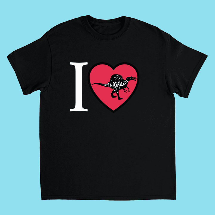 Kids I Love Spinosaurus T-Shirt | Jurassic Studio