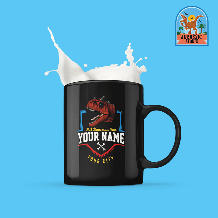 N.1 Carnotaurus Fan Custom Mug | Jurassic Studio