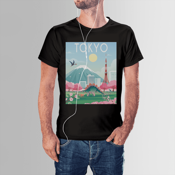 Men Tokyo T-Shirt | Jurassic Studio