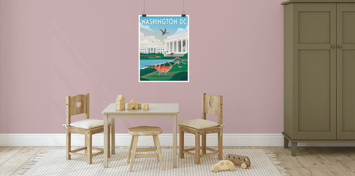 Washington DC Poster | Jurassic Studio