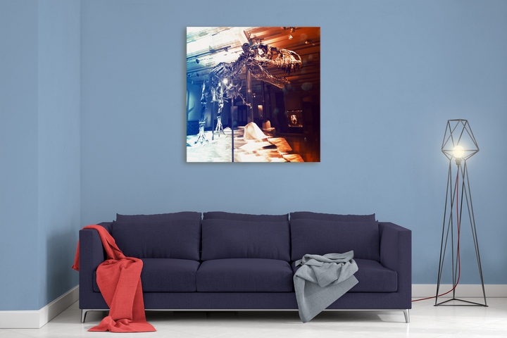 T-Rex Full Skeleton Canvas Wrap