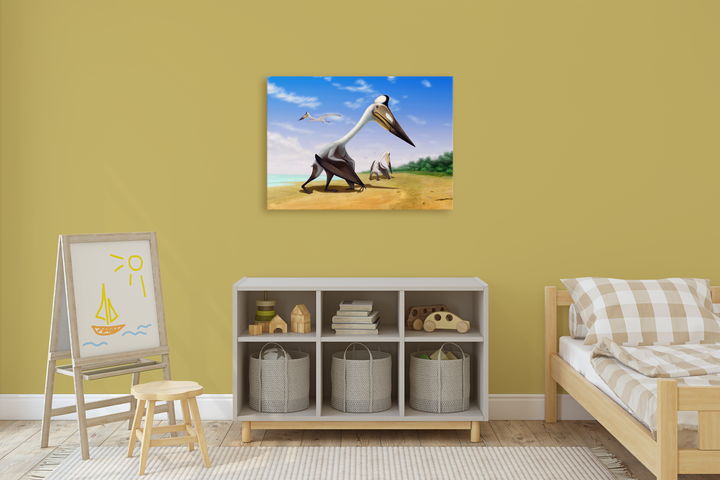 Volgadraco Canvas Wrap | Jurassic Studio