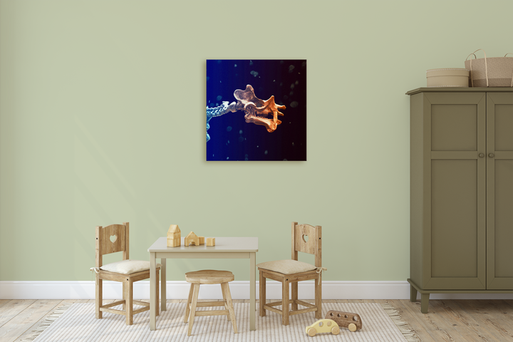 Uintatherium Skeleton Canvas Wrap | Jurassic Studio