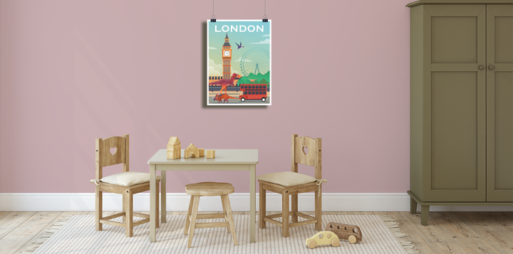 London Poster | Jurassic Studio