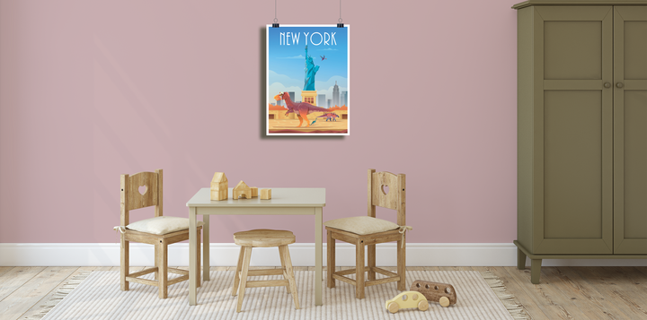 New York Poster | Jurassic Studio