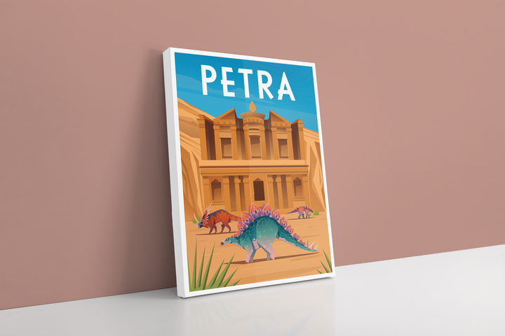 Petra Canvas Wrap | Jurassic Studio