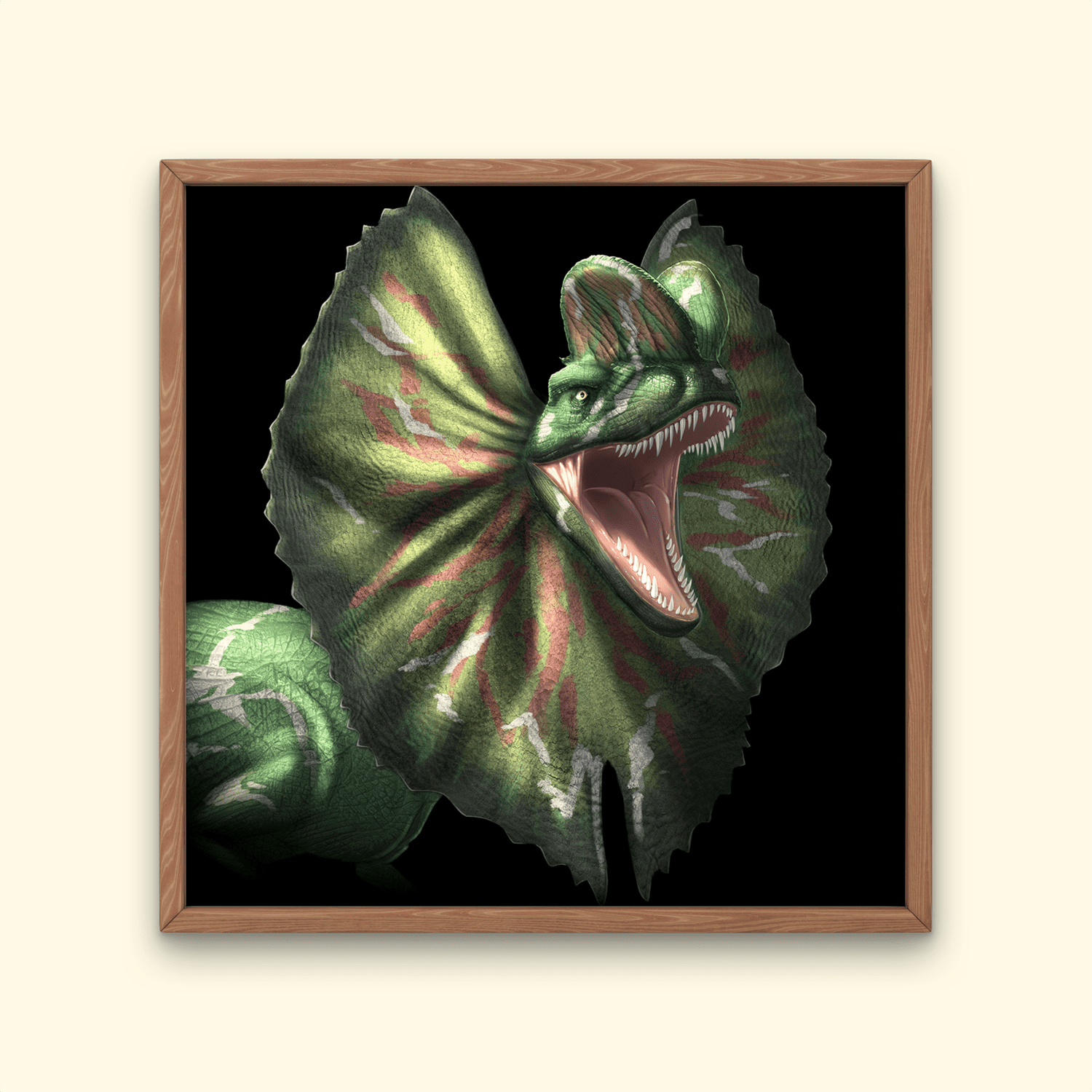 Printable Dilophosaurus Poster – Jurassic Studio